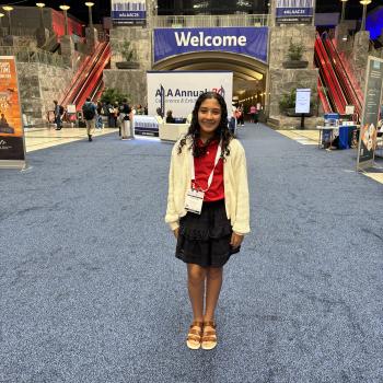 Scholastic Kid Reporter Sara Adibi at The American Library Association's (ALA) annual conference in Philadelphia