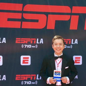 Max reporting at the 25th Annual ESPY Awards at the Microsoft Theatre in Los Angeles