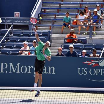 John Isner at the US Open