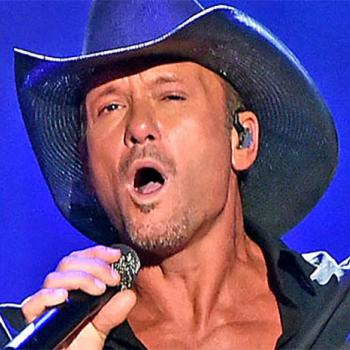 Country music star Tim McGraw performing in 2015 in Austin, Texas. McGraw has won three Grammy Awards for his music, among many other honors.
